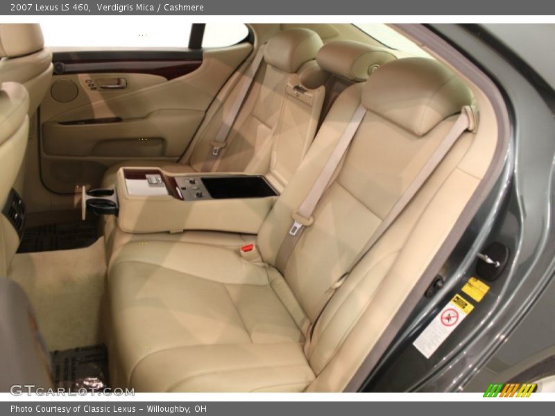 Verdigris Mica / Cashmere 2007 Lexus LS 460