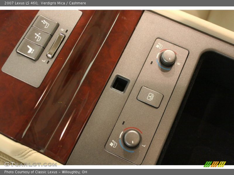 Verdigris Mica / Cashmere 2007 Lexus LS 460