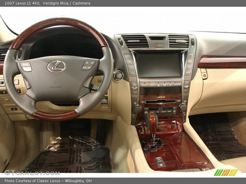 Verdigris Mica / Cashmere 2007 Lexus LS 460