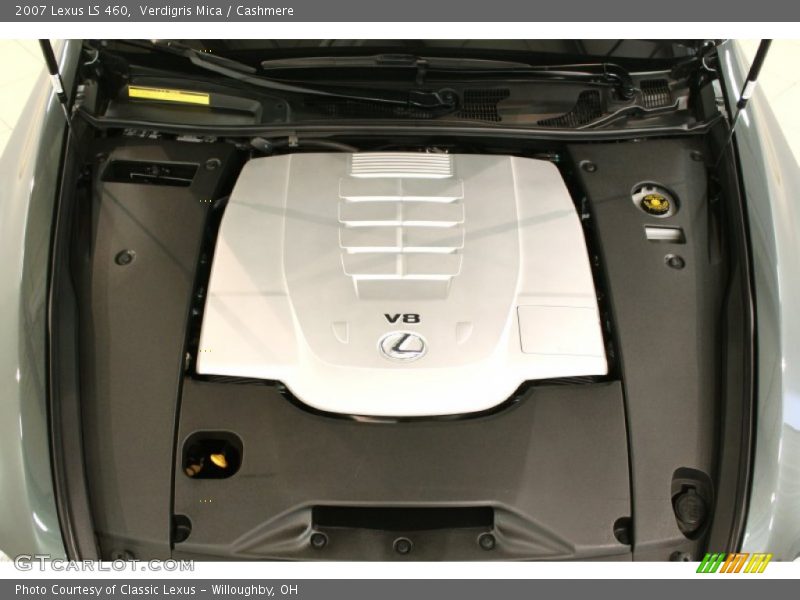 Verdigris Mica / Cashmere 2007 Lexus LS 460