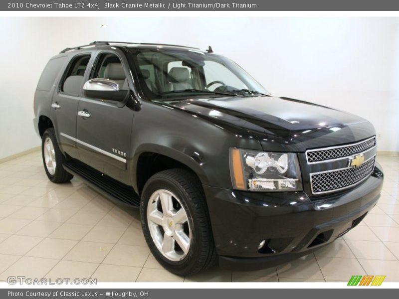 Black Granite Metallic / Light Titanium/Dark Titanium 2010 Chevrolet Tahoe LTZ 4x4