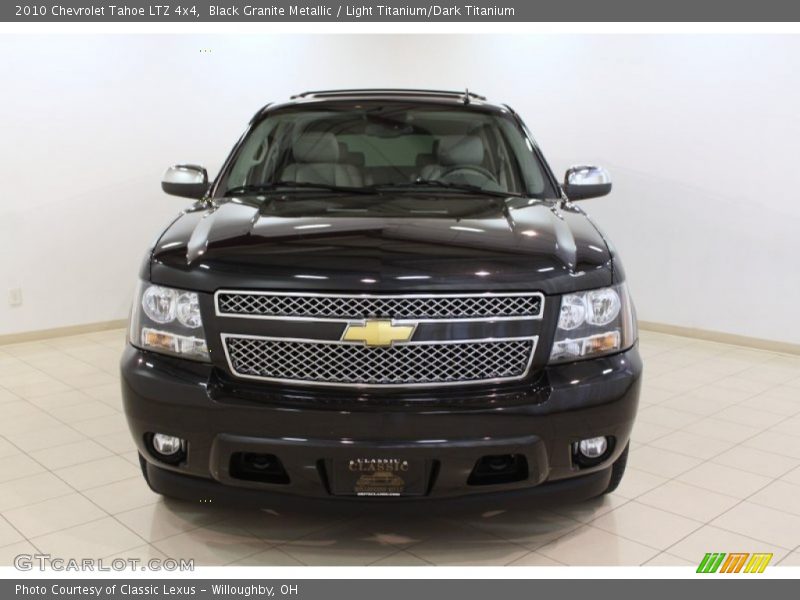 Black Granite Metallic / Light Titanium/Dark Titanium 2010 Chevrolet Tahoe LTZ 4x4