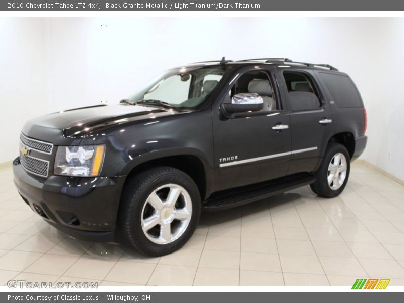 Black Granite Metallic / Light Titanium/Dark Titanium 2010 Chevrolet Tahoe LTZ 4x4