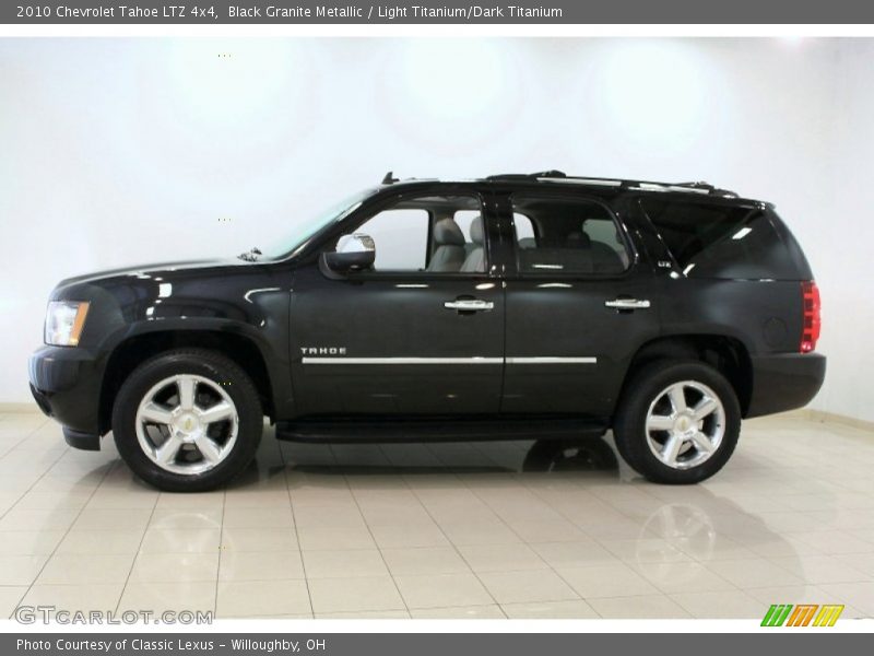 Black Granite Metallic / Light Titanium/Dark Titanium 2010 Chevrolet Tahoe LTZ 4x4