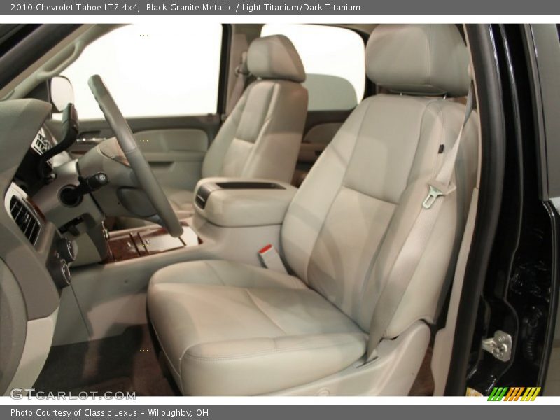 Black Granite Metallic / Light Titanium/Dark Titanium 2010 Chevrolet Tahoe LTZ 4x4