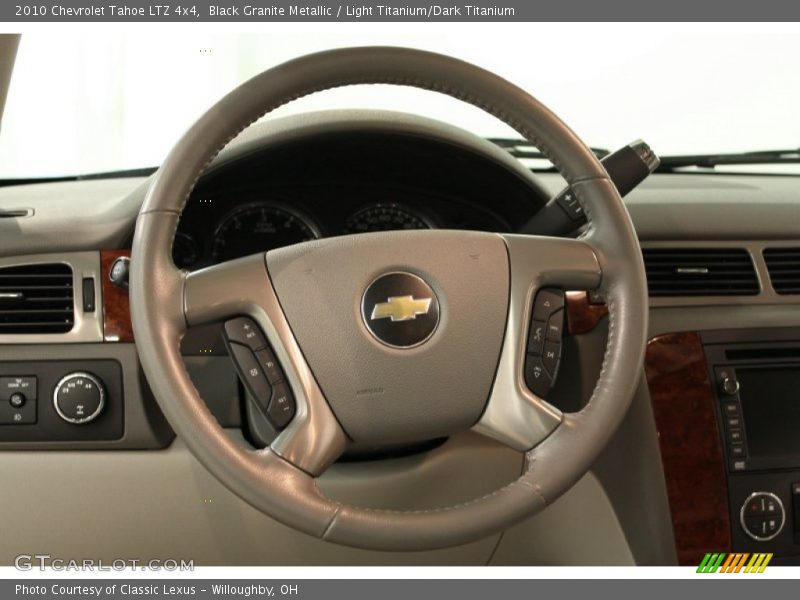 Black Granite Metallic / Light Titanium/Dark Titanium 2010 Chevrolet Tahoe LTZ 4x4
