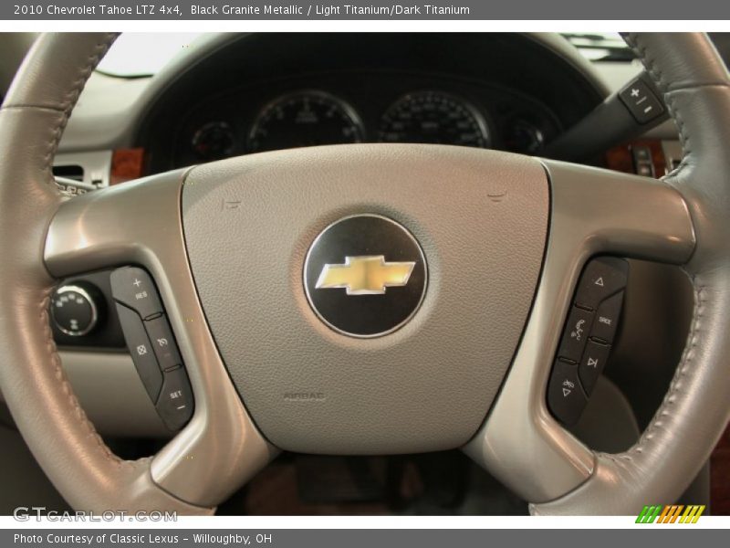 Black Granite Metallic / Light Titanium/Dark Titanium 2010 Chevrolet Tahoe LTZ 4x4