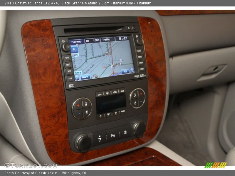 Black Granite Metallic / Light Titanium/Dark Titanium 2010 Chevrolet Tahoe LTZ 4x4