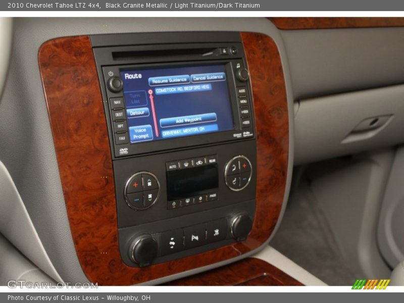 Black Granite Metallic / Light Titanium/Dark Titanium 2010 Chevrolet Tahoe LTZ 4x4