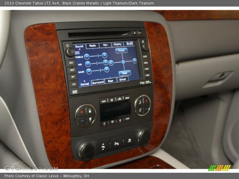 Black Granite Metallic / Light Titanium/Dark Titanium 2010 Chevrolet Tahoe LTZ 4x4