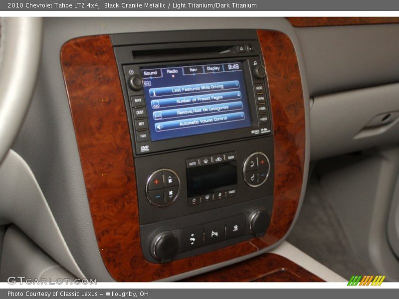 Black Granite Metallic / Light Titanium/Dark Titanium 2010 Chevrolet Tahoe LTZ 4x4