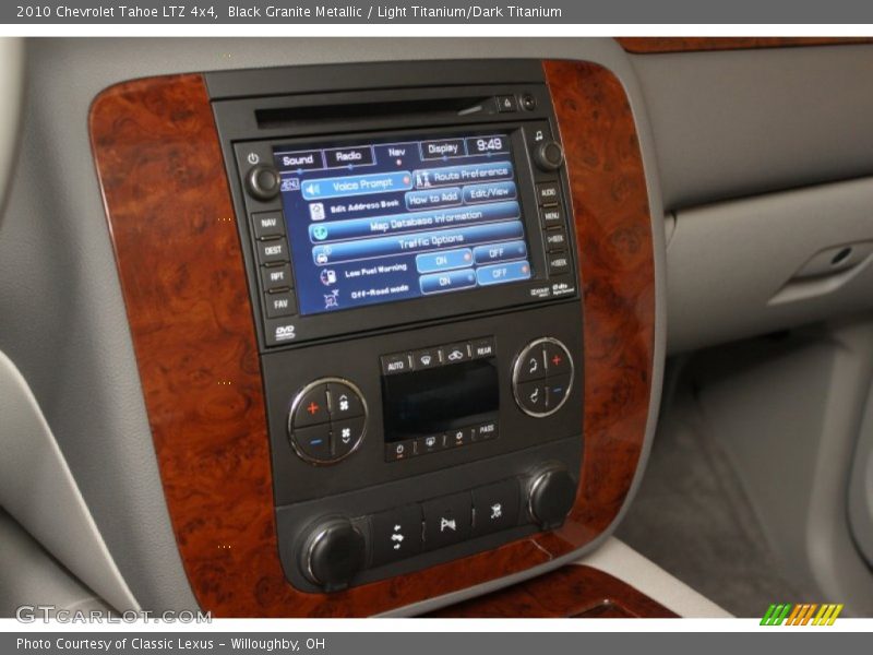 Black Granite Metallic / Light Titanium/Dark Titanium 2010 Chevrolet Tahoe LTZ 4x4