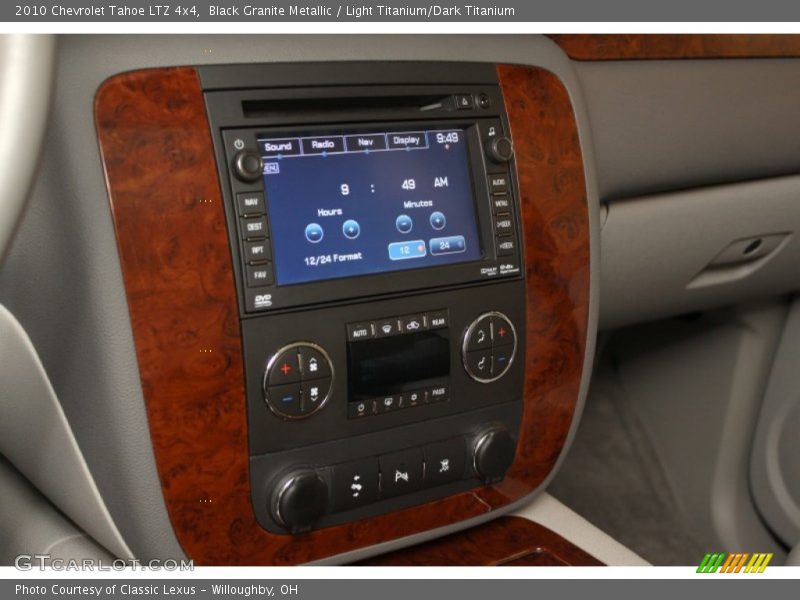 Black Granite Metallic / Light Titanium/Dark Titanium 2010 Chevrolet Tahoe LTZ 4x4