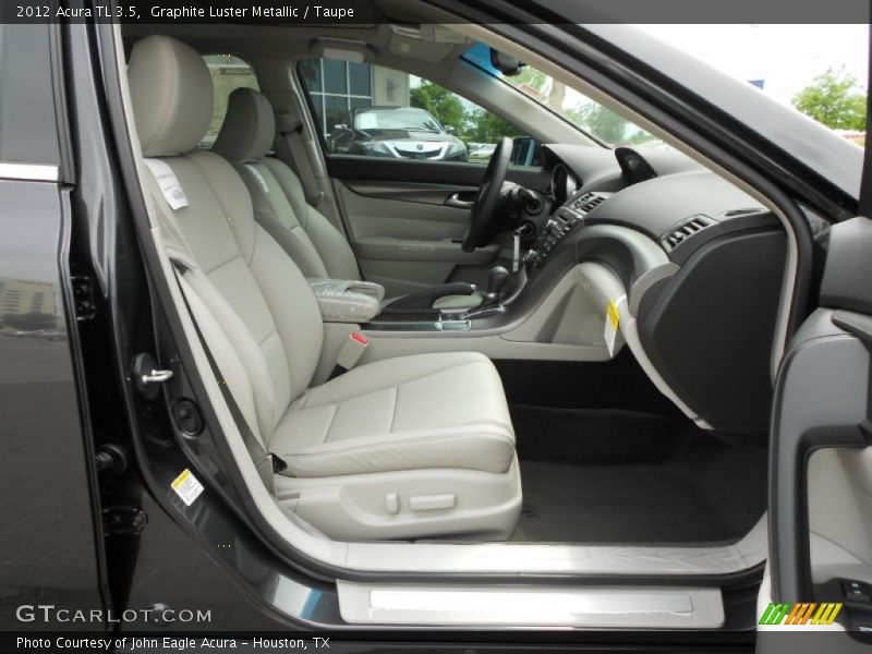Graphite Luster Metallic / Taupe 2012 Acura TL 3.5