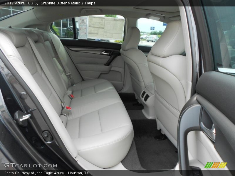 Graphite Luster Metallic / Taupe 2012 Acura TL 3.5