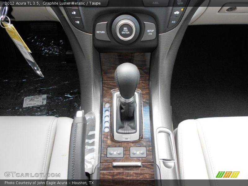 Graphite Luster Metallic / Taupe 2012 Acura TL 3.5