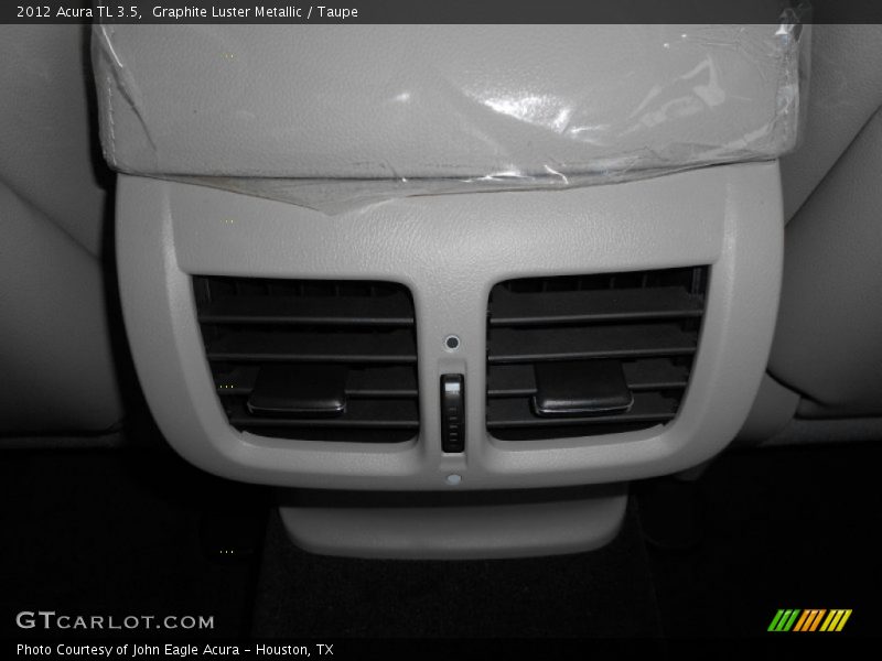 Graphite Luster Metallic / Taupe 2012 Acura TL 3.5