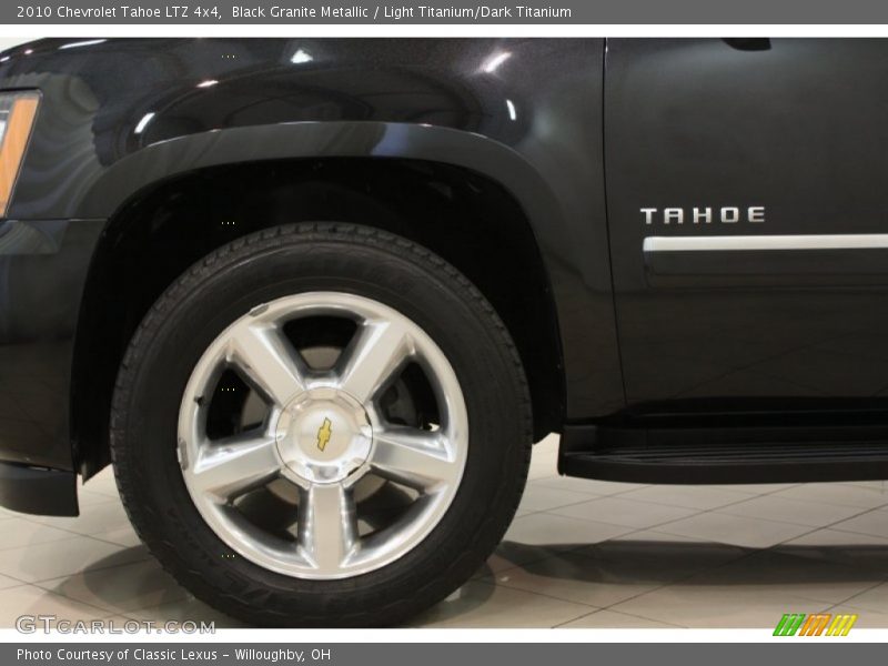Black Granite Metallic / Light Titanium/Dark Titanium 2010 Chevrolet Tahoe LTZ 4x4