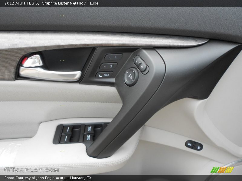 Graphite Luster Metallic / Taupe 2012 Acura TL 3.5
