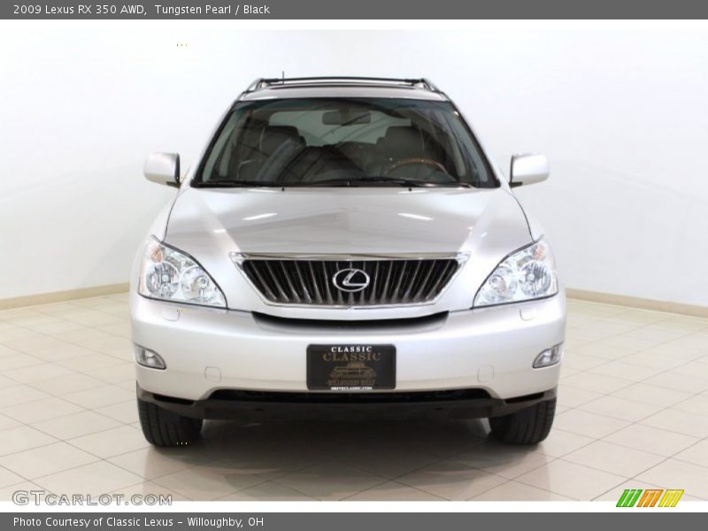 Tungsten Pearl / Black 2009 Lexus RX 350 AWD