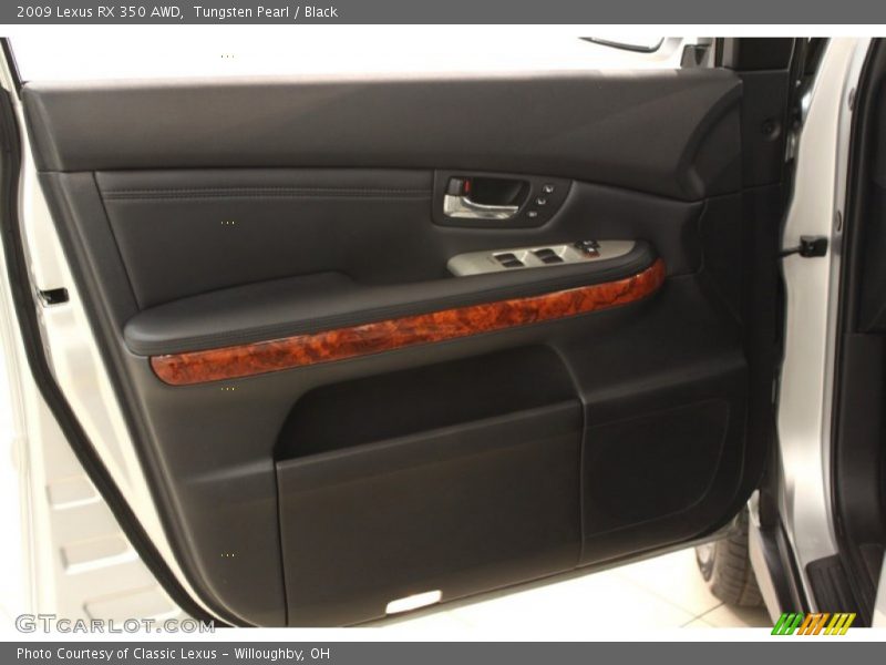 Tungsten Pearl / Black 2009 Lexus RX 350 AWD