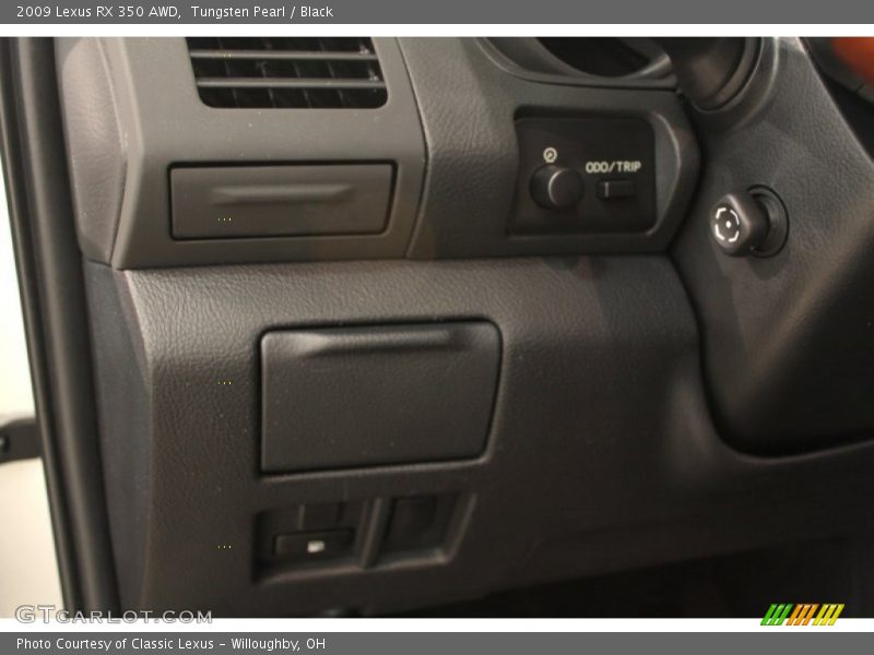Tungsten Pearl / Black 2009 Lexus RX 350 AWD