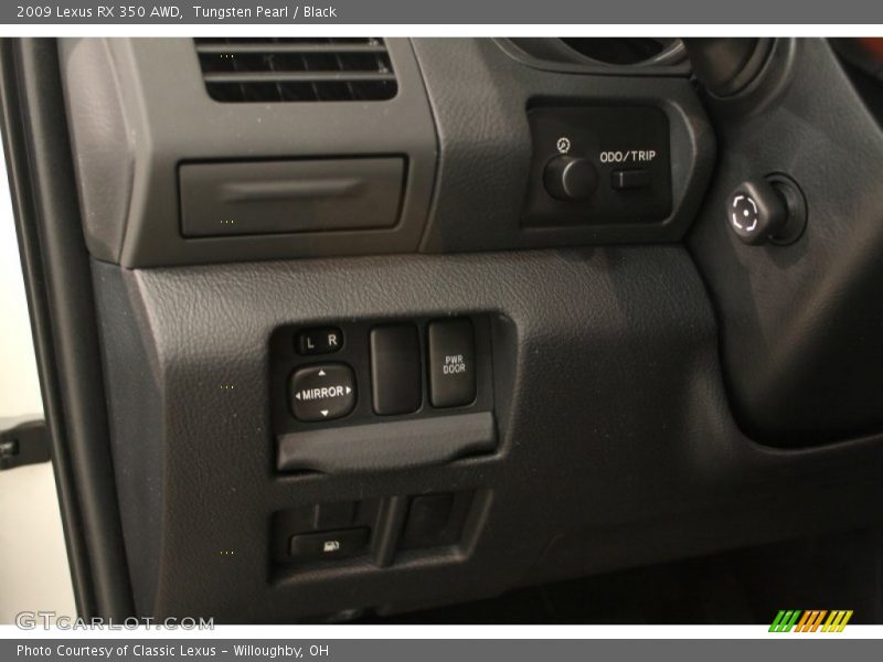 Tungsten Pearl / Black 2009 Lexus RX 350 AWD