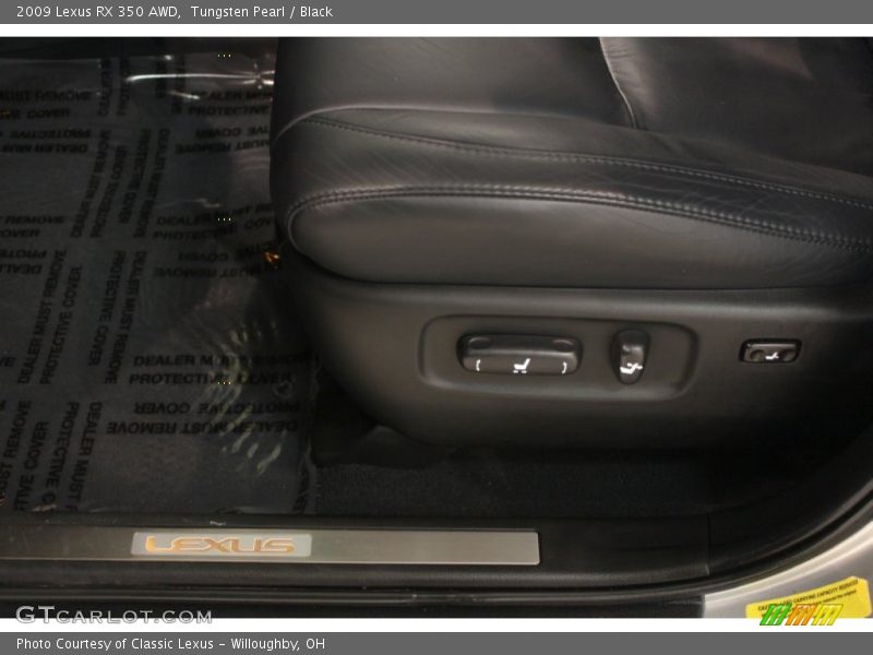 Tungsten Pearl / Black 2009 Lexus RX 350 AWD