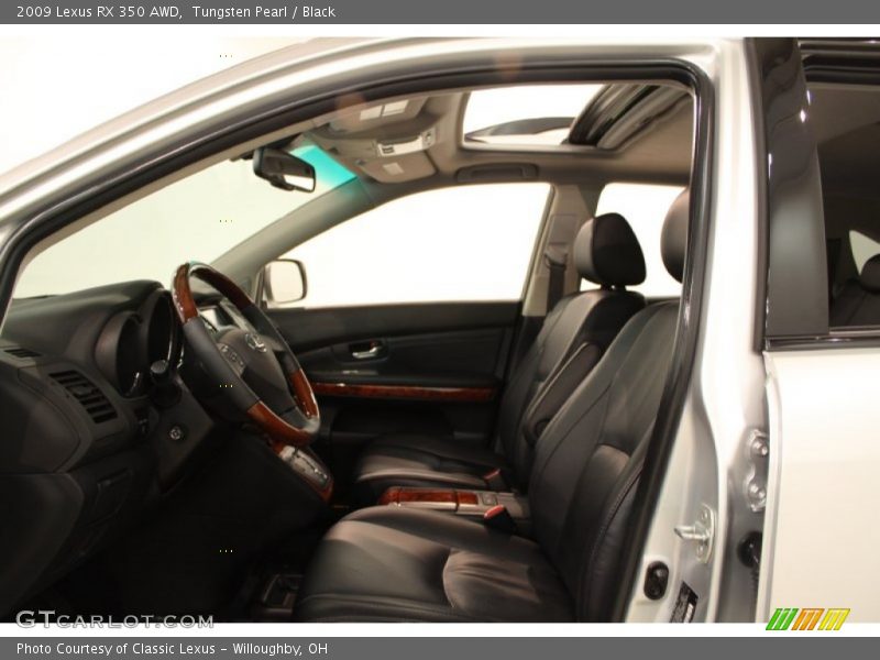 Tungsten Pearl / Black 2009 Lexus RX 350 AWD