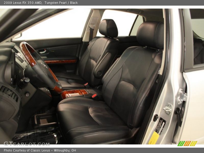Tungsten Pearl / Black 2009 Lexus RX 350 AWD