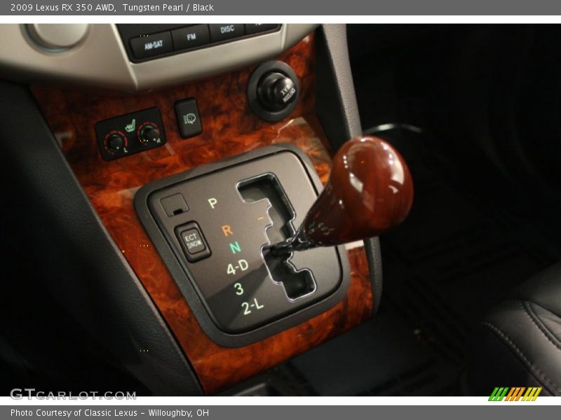 Tungsten Pearl / Black 2009 Lexus RX 350 AWD
