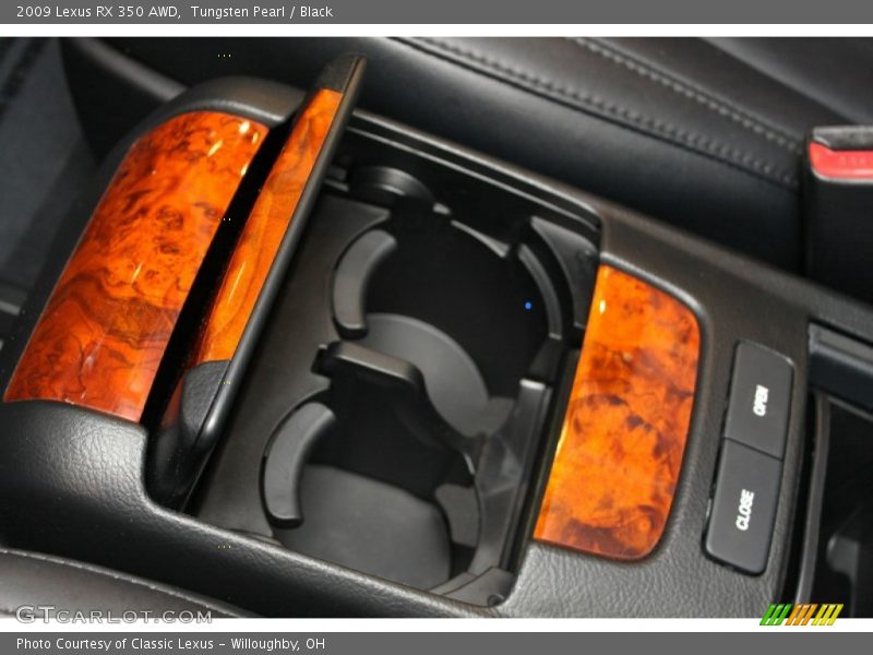 Tungsten Pearl / Black 2009 Lexus RX 350 AWD