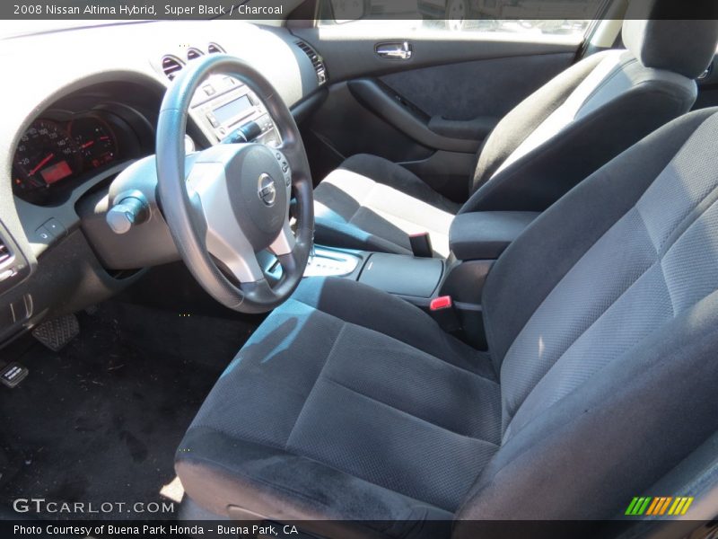 Super Black / Charcoal 2008 Nissan Altima Hybrid