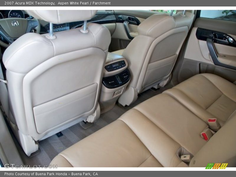 Aspen White Pearl / Parchment 2007 Acura MDX Technology