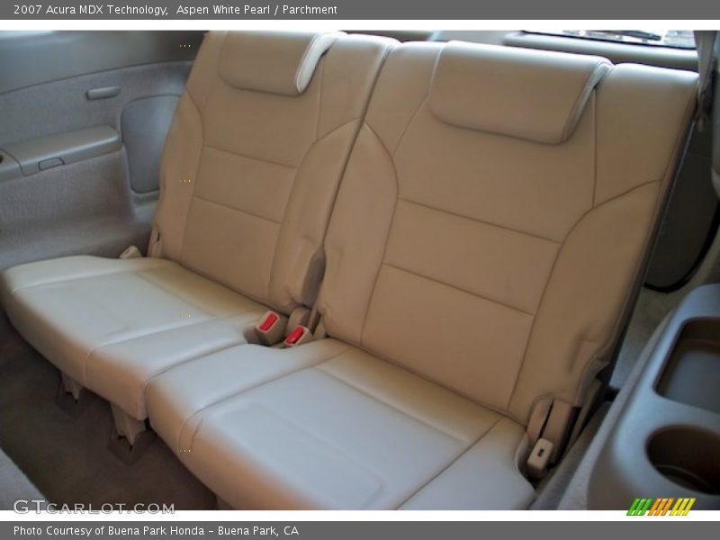 Aspen White Pearl / Parchment 2007 Acura MDX Technology