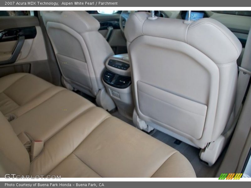 Aspen White Pearl / Parchment 2007 Acura MDX Technology