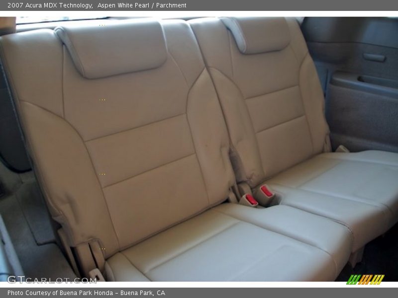 Aspen White Pearl / Parchment 2007 Acura MDX Technology
