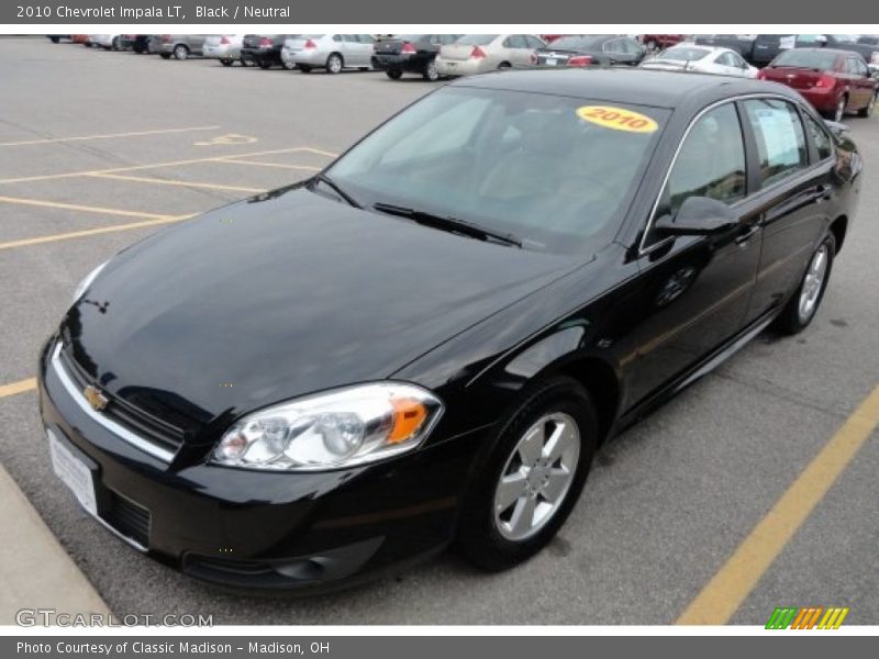 Black / Neutral 2010 Chevrolet Impala LT