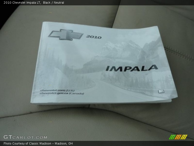 Black / Neutral 2010 Chevrolet Impala LT