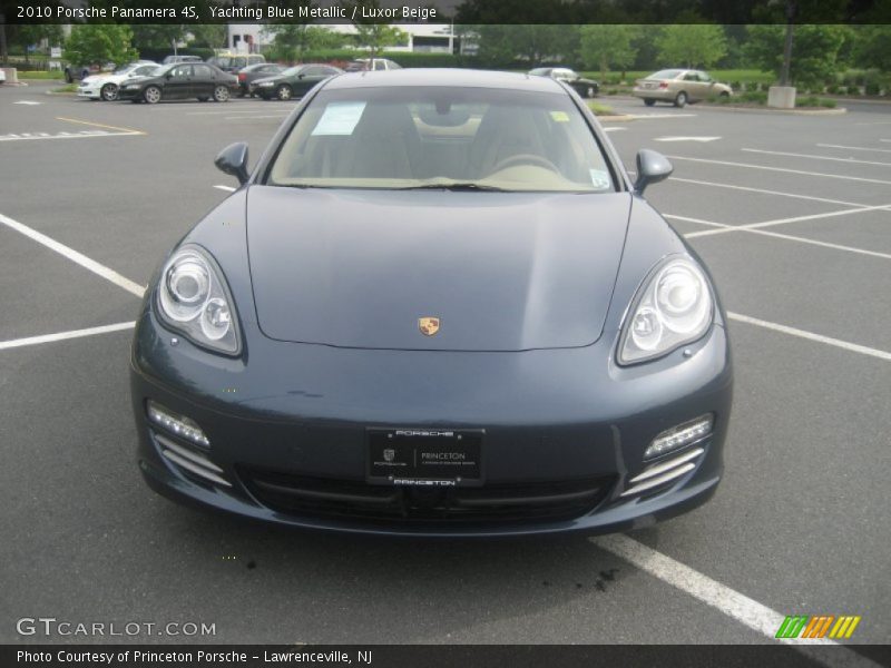 Yachting Blue Metallic / Luxor Beige 2010 Porsche Panamera 4S