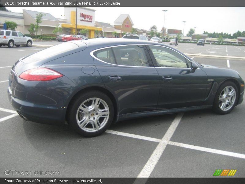 Yachting Blue Metallic / Luxor Beige 2010 Porsche Panamera 4S