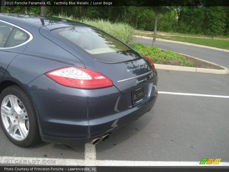 Yachting Blue Metallic / Luxor Beige 2010 Porsche Panamera 4S