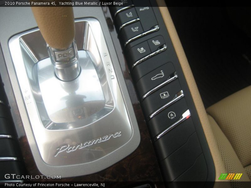 Yachting Blue Metallic / Luxor Beige 2010 Porsche Panamera 4S