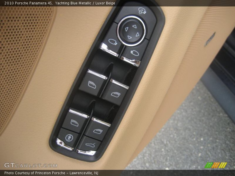 Yachting Blue Metallic / Luxor Beige 2010 Porsche Panamera 4S