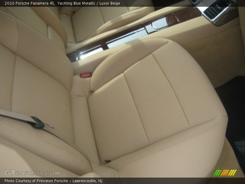 Yachting Blue Metallic / Luxor Beige 2010 Porsche Panamera 4S