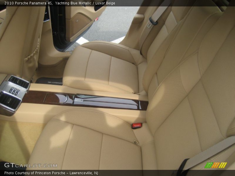 Yachting Blue Metallic / Luxor Beige 2010 Porsche Panamera 4S