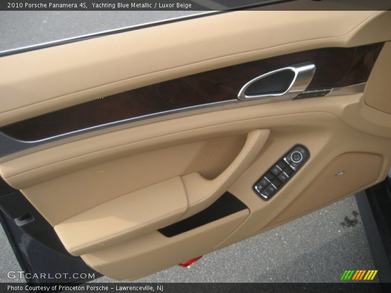 Yachting Blue Metallic / Luxor Beige 2010 Porsche Panamera 4S