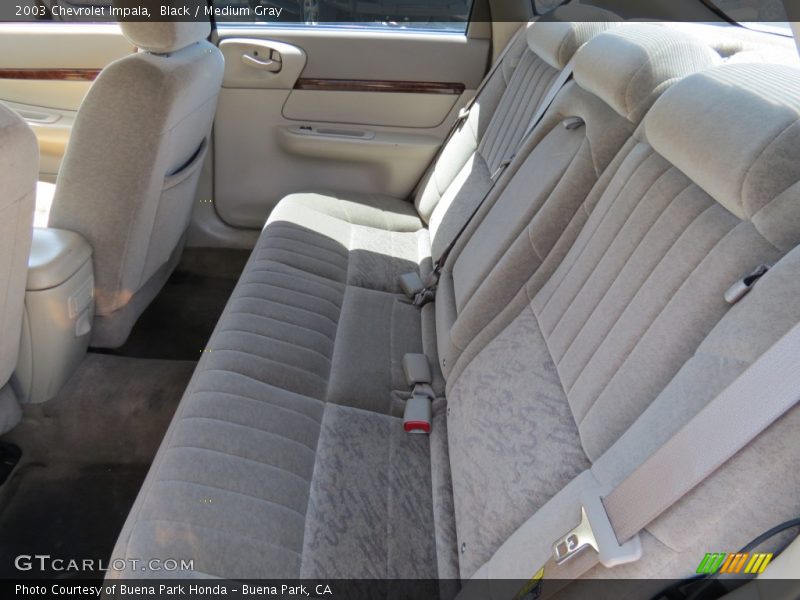 Black / Medium Gray 2003 Chevrolet Impala