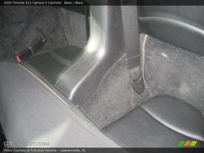 Black / Black 1995 Porsche 911 Carrera 4 Cabriolet