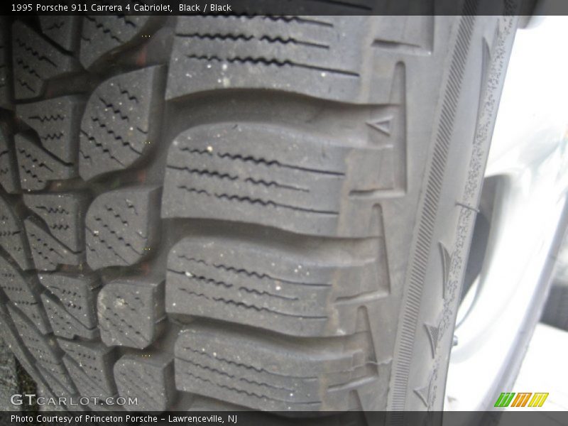 Black / Black 1995 Porsche 911 Carrera 4 Cabriolet